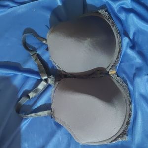 👙3/$15👙Adore Me 34G blue, front closure, racerback bra.